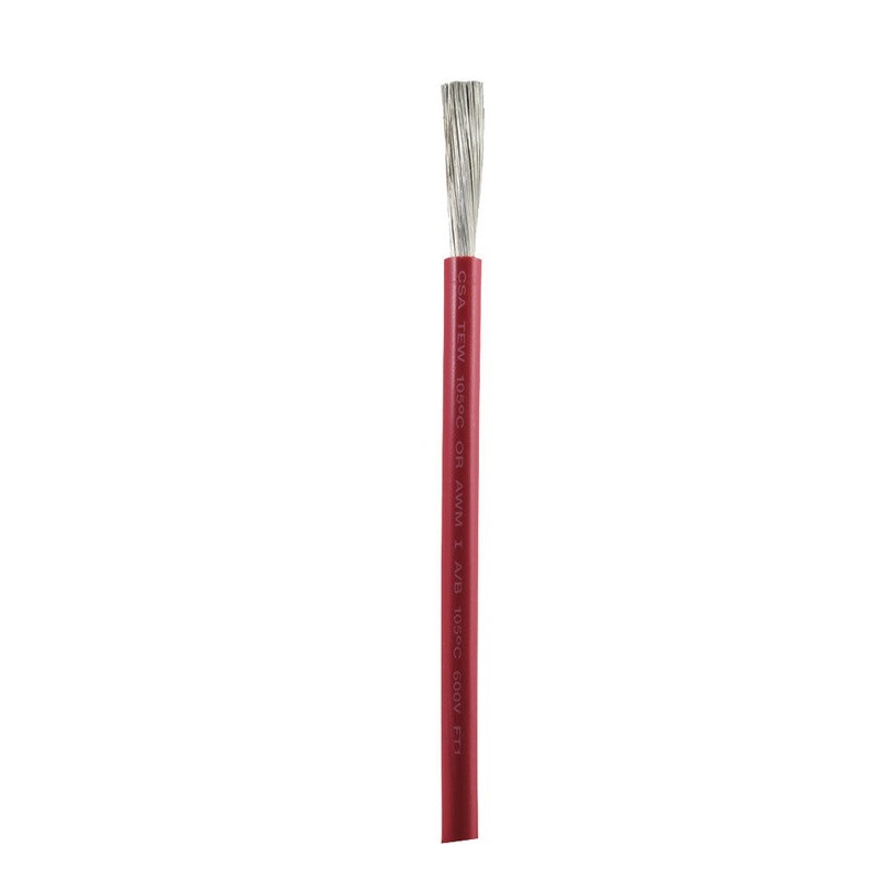 Ancor Red 4 AWG Battery Cable – Sold By The Foot [1135-FT]