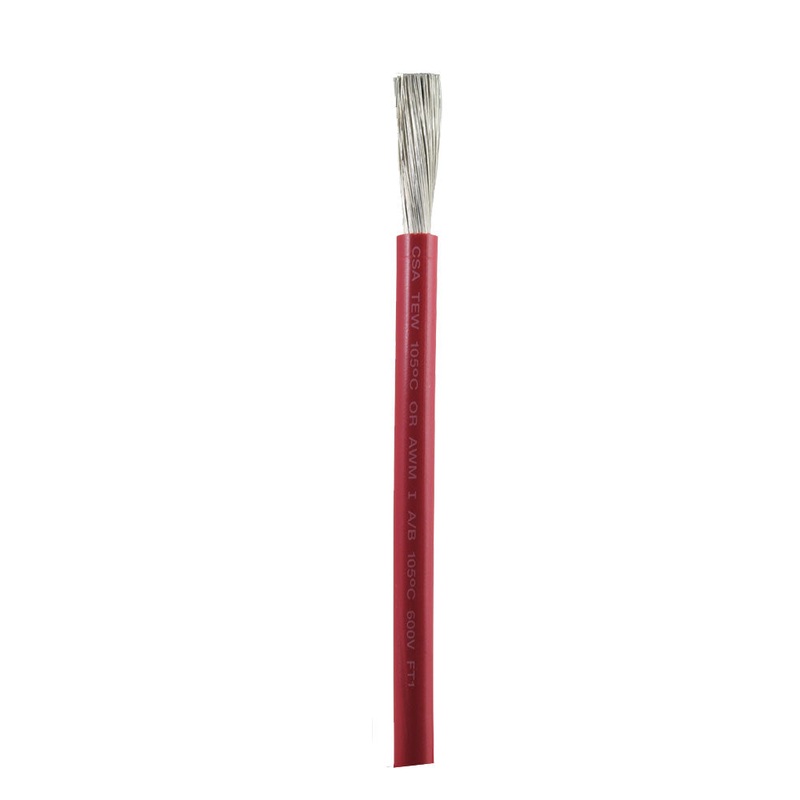 Ancor Red 8 AWG Battery Cable – Sold By The Foot [1115-FT]
