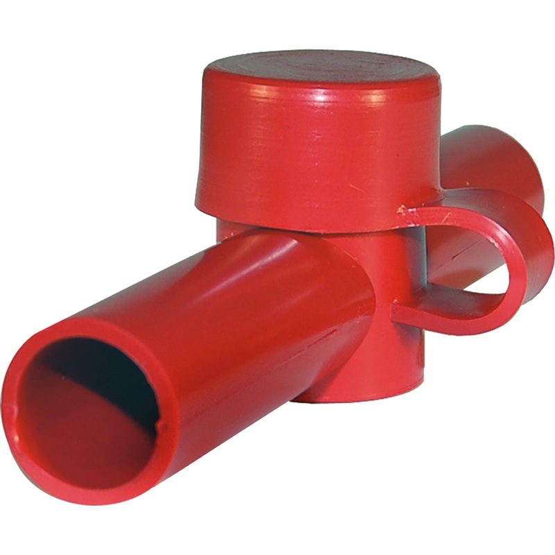 Blue Sea 4003 Cable Cap Dual Entry – Red [4003]