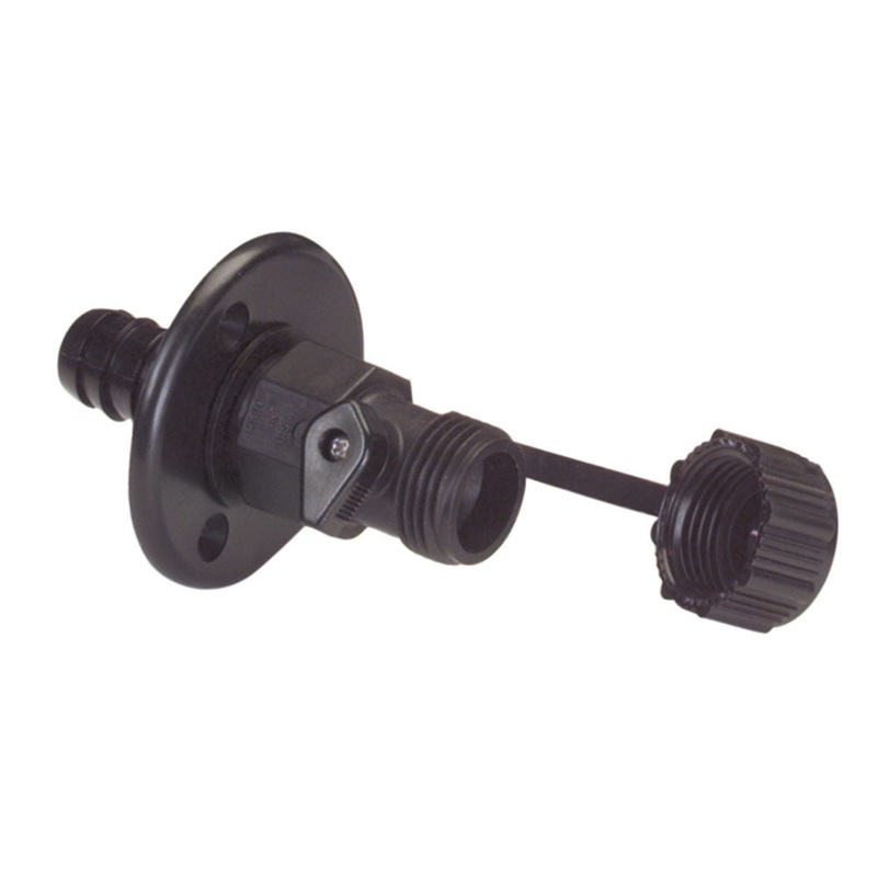 Johnson Pump Bulkhead Fitting 3/4 Hose [09-10616]