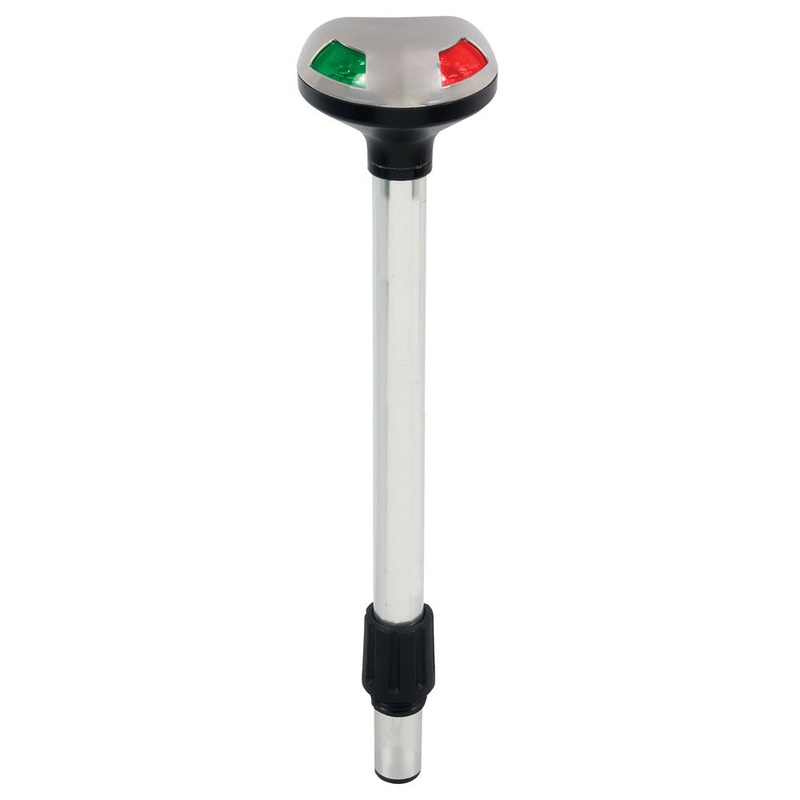 Perko Stealth Series LED Bi-Color 12 Pole Light – Small Threaded Collar – 2 Mile [1619DP2BLK]