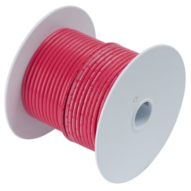 Ancor Red 2/0 AWG Tinned Copper Battery Cable – 50′ [117505]