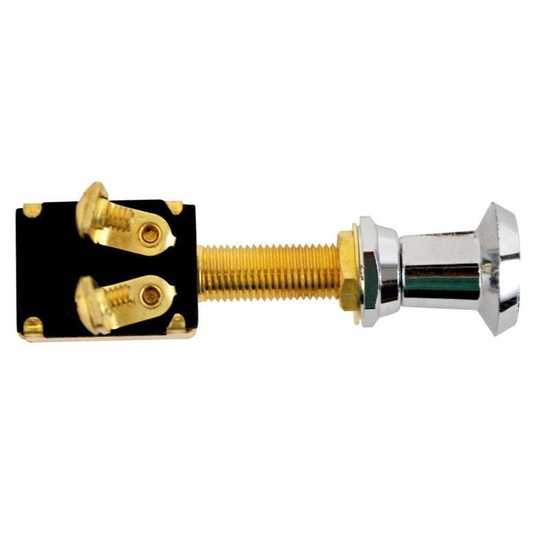 Attwood Push/Pull Switch – Two-Position – On/Off [7563-6]