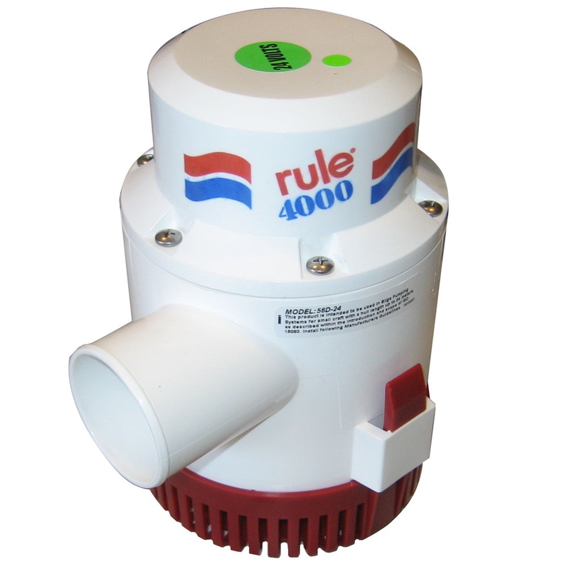 Rule 4000 Non-Automatic Bilge Pump – 24V [56D-24]