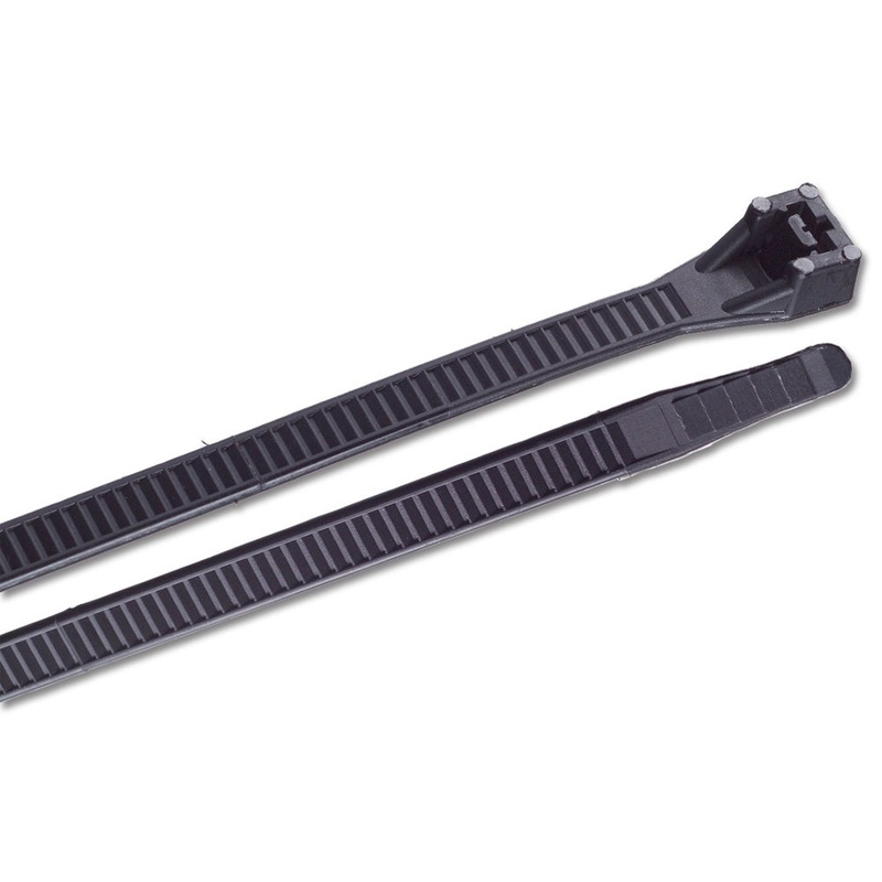 Ancor 15 UV Black Heavy Duty Cable Zip Ties – 25 Pack [199259]