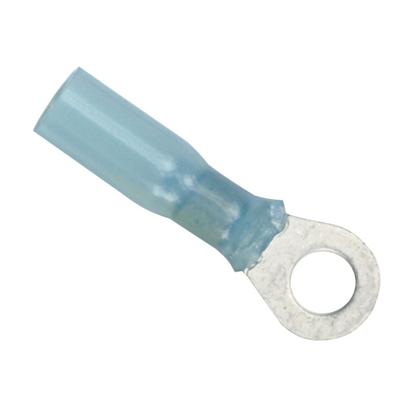 Ancor 16-14 Gauge – #10 Heat Shrink Ring Terminal – 25-Pack [311325]