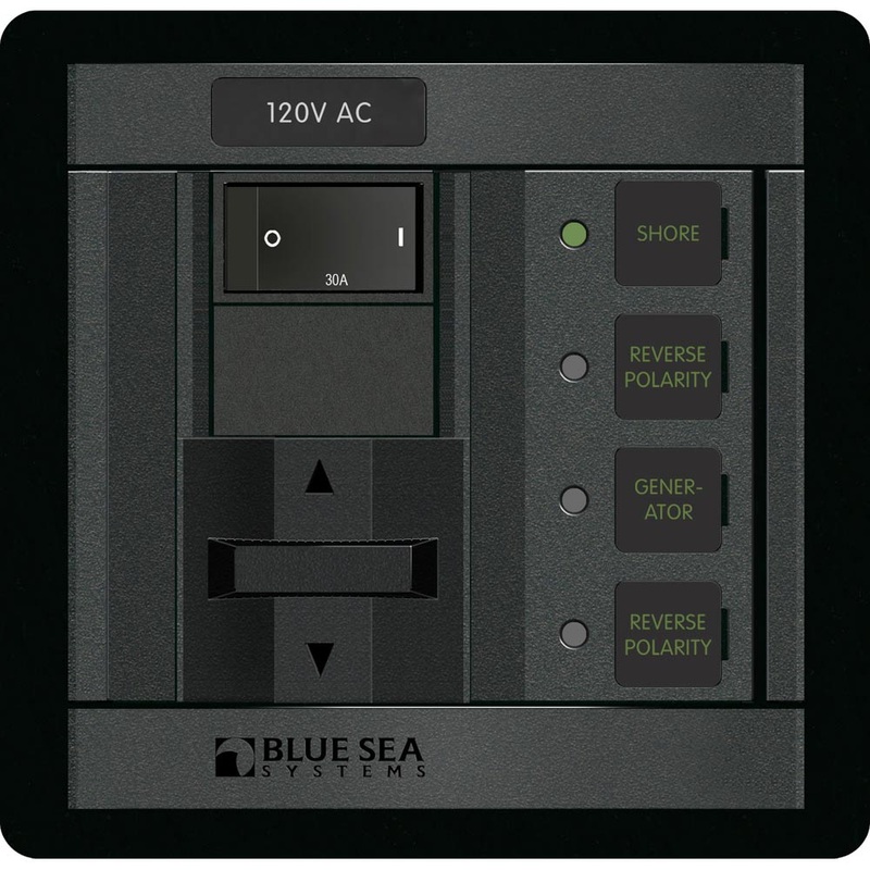 Blue Sea 1208 120V AC 2 Sources – 30A [1208]