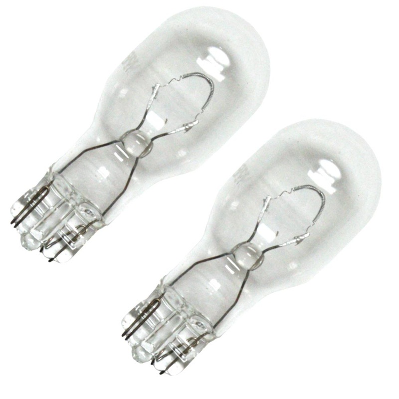 Perko Wedge Base Bulb – 12V, 9W, .69A – Pair [0338DP2CLR]