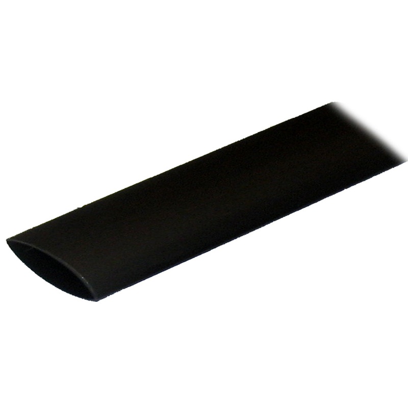 Ancor Adhesive Lined Heat Shrink Tubing (ALT) – 1 x 48 – 1-Pack – Black [307148]