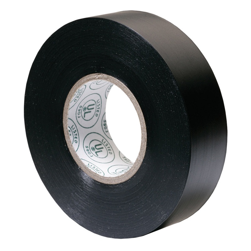Ancor Premium Electrical Tape – 3/4 x 66′ – Black [331066]