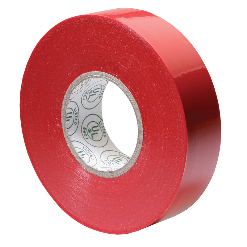 Ancor Premium Electrical Tape – 3/4 x 66′ – Red [336066]