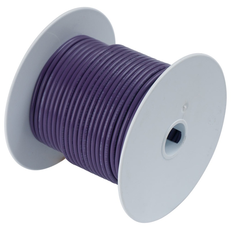 Ancor Purple 14 AWG Tinned Copper Wire – 250′ [104725]