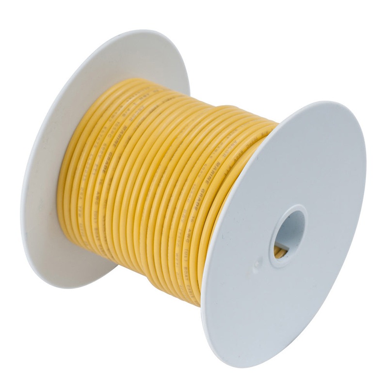 Ancor Yellow 1/0 AWG Tinned Copper Battery Cable – 50′ [116905]