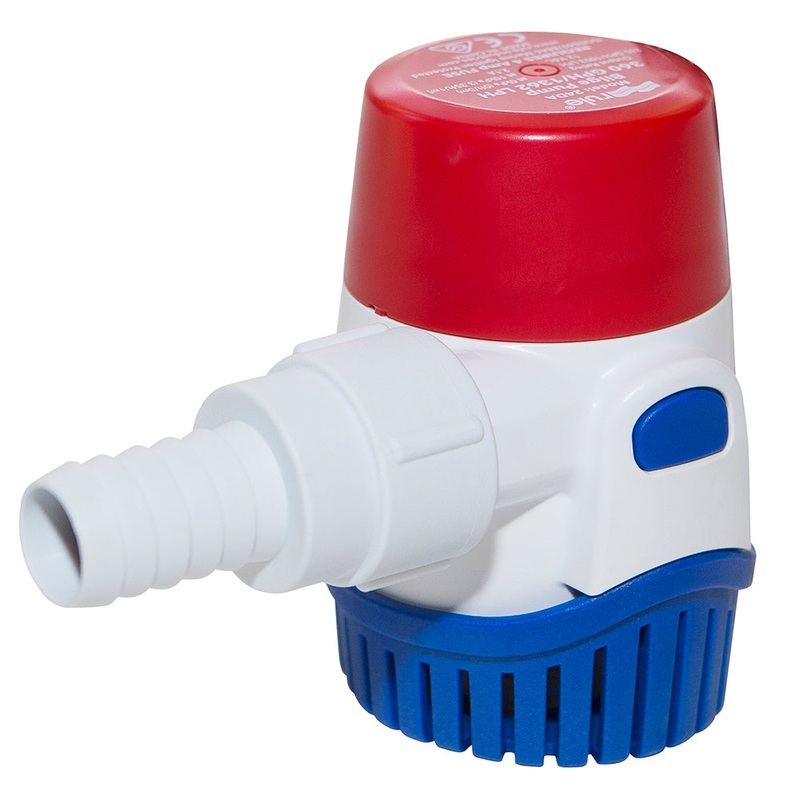 Rule 360GPH Standard Bilge Pump – 12V [24DA]