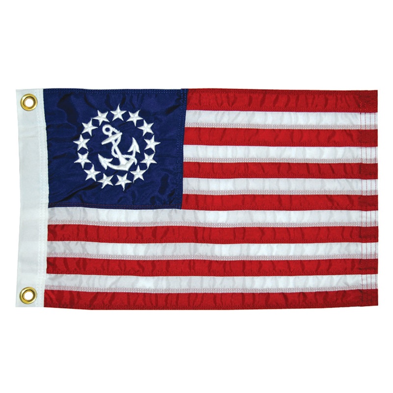 Taylor Made 12 x 18 Deluxe Sewn US Yacht Ensign Flag [8118]