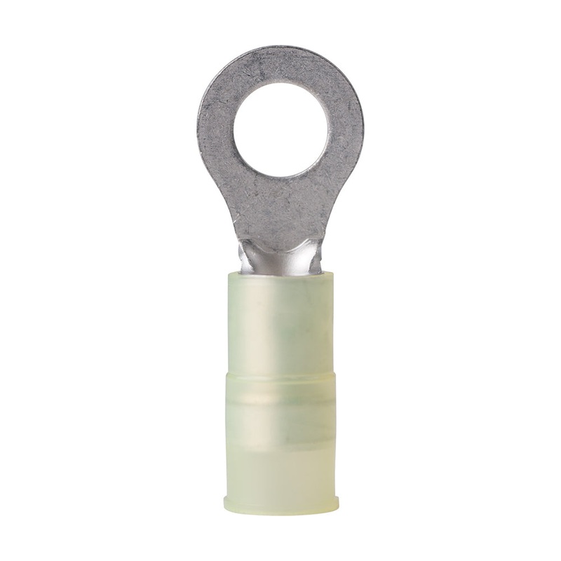 Ancor 12-10 AWG – 1/4 Nylon Ring Terminal – 100-Pack [220224]