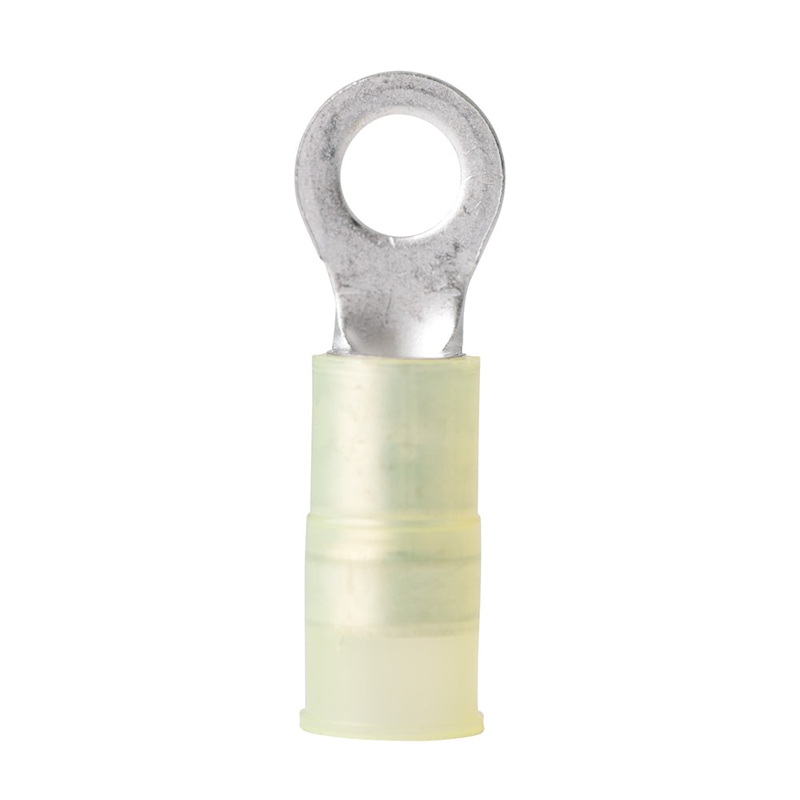 Ancor 12-10 AWG – #10 Nylon Ring Terminal – 100-Pack [220223]