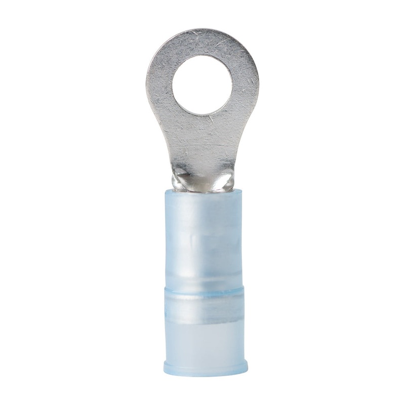 Ancor 16-14 AWG – #8 Nylon Ring Terminal – 25-Pack [210212]