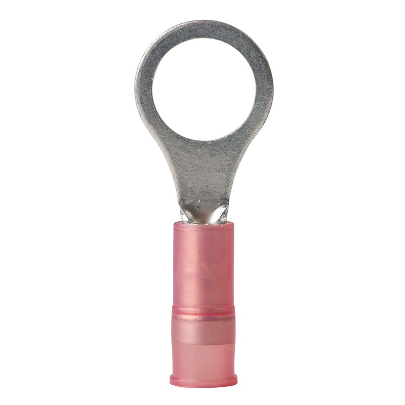 Ancor 22-18 AWG – 1/4 Nylon Ring Terminal – 25-Pack [210204]