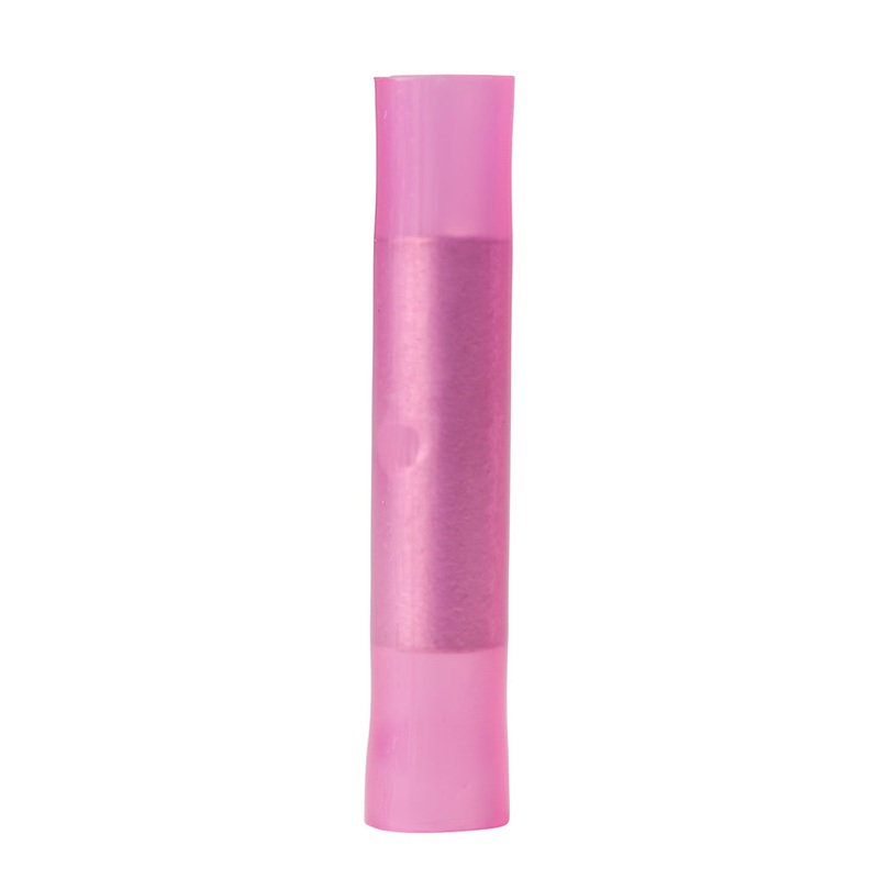 Ancor 22-18 AWG Nylon Single Crimp Butt Connector – 100-Pack [220100]