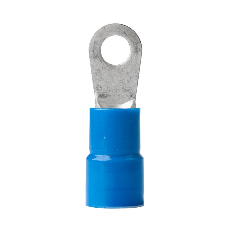 Ancor 6 AWG – 1/4 Nylon Ring Terminal – 25-Pack [210244]