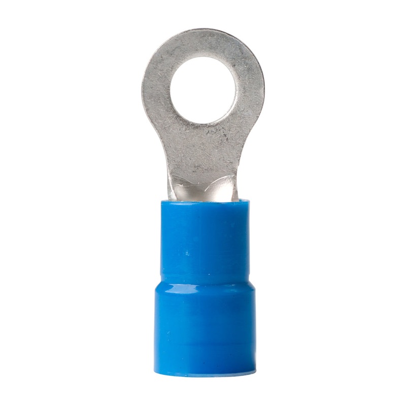Ancor 6 AWG – 5/16 Nylon Ring Terminal – 25-Pack [210245]