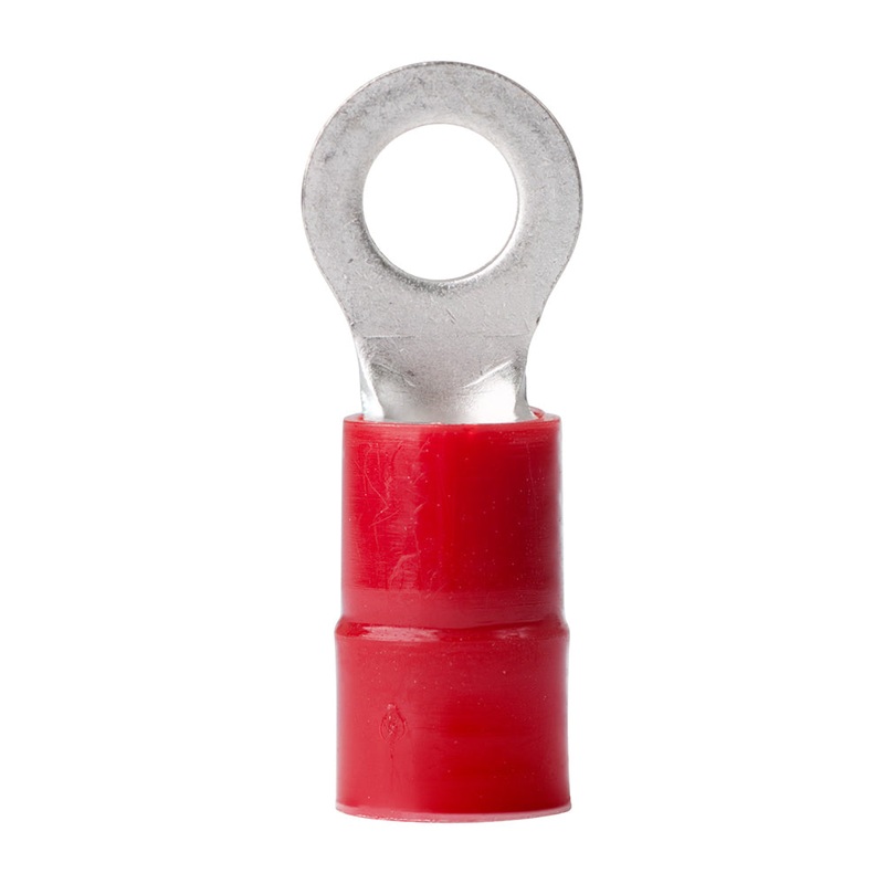 Ancor 8 AWG – 1/4 Nylon Ring Terminal – 100-Pack [222234]