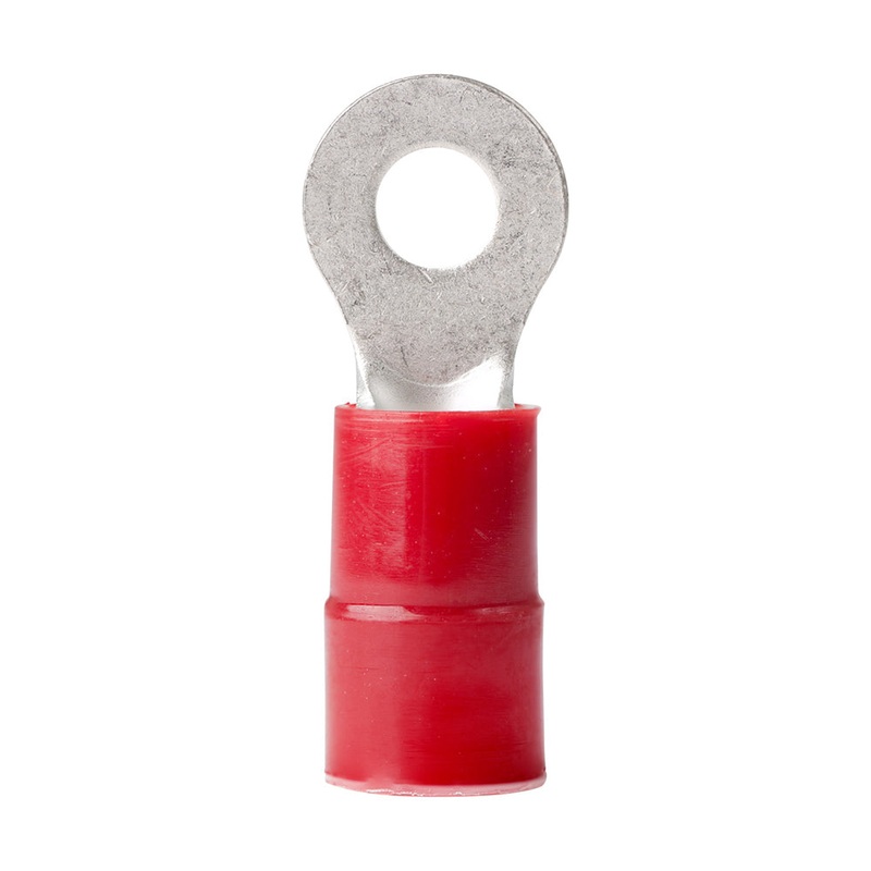 Ancor 8 AWG – #10 Nylon Ring Terminal – 25-Pack [210233]