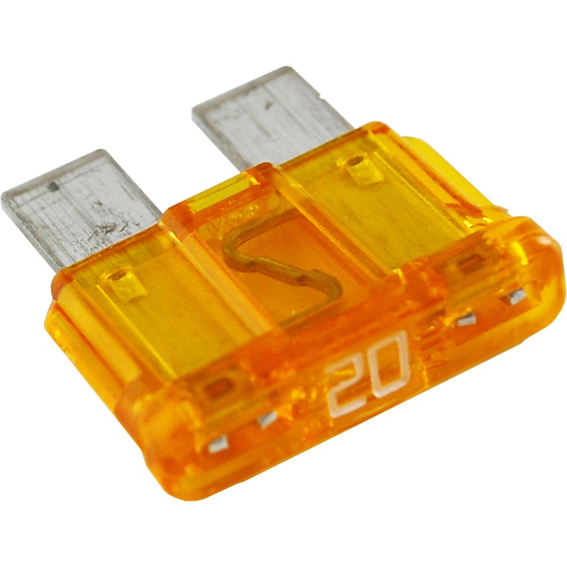 Blue Sea ATO/ATC Fuse Pack – 20 Amp – 25-Pack [5243100]