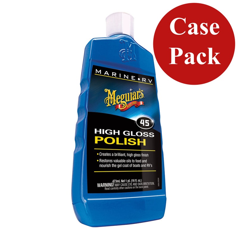 Meguiars Boat/RV Polish  Gloss Enhancer – *Case of 6* [M4516CASE]