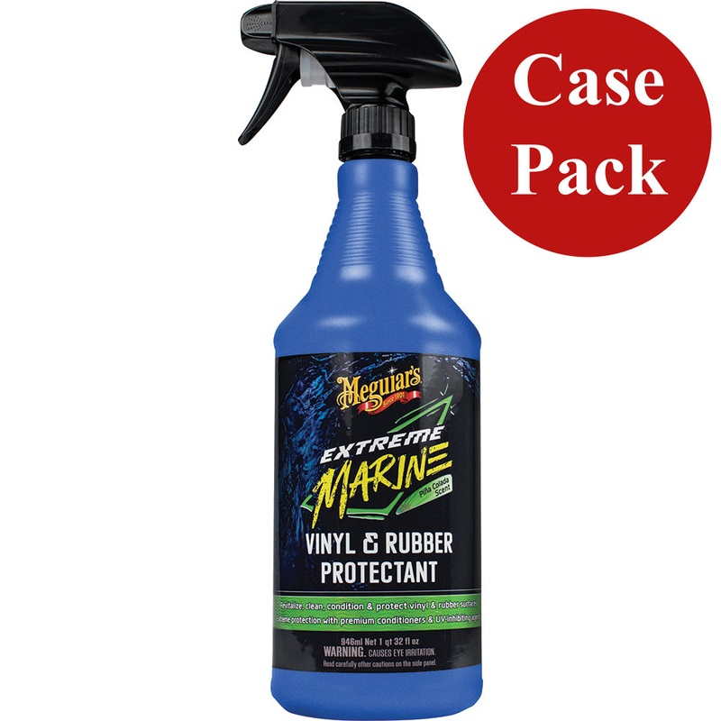 Meguiars Extreme Marine – Vinyl  Rubber Protectant – *Case of 6* [M180132CASE]