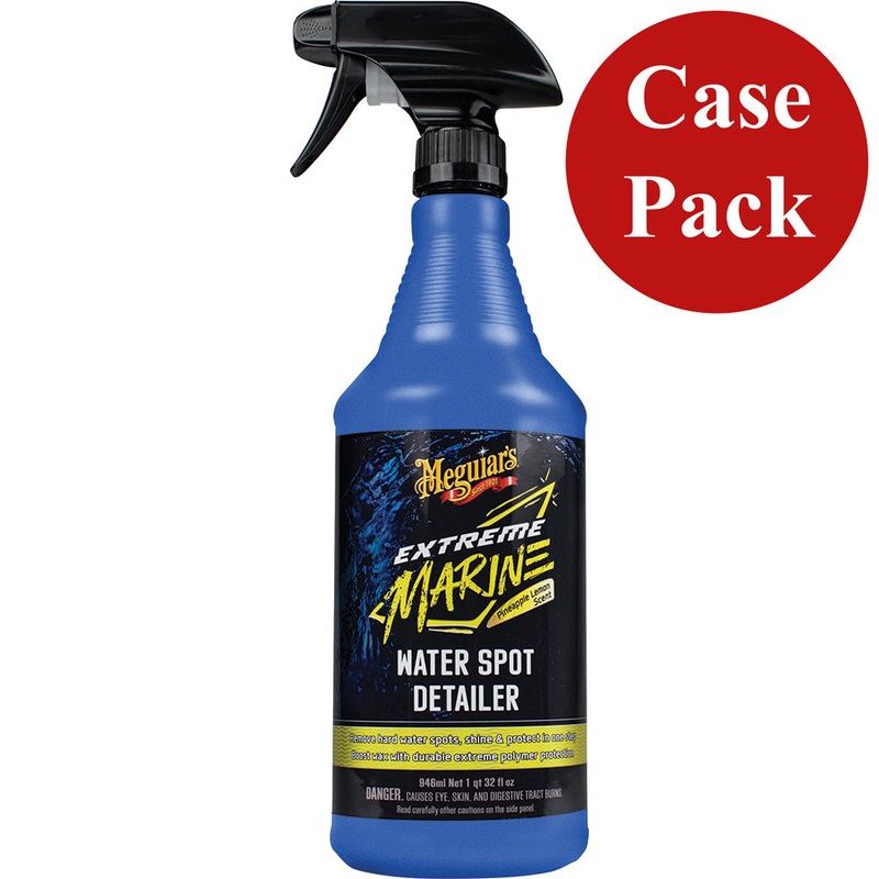 Meguiars Extreme Marine – Water Spot Detailer – *Case of 6* [M180232CASE]