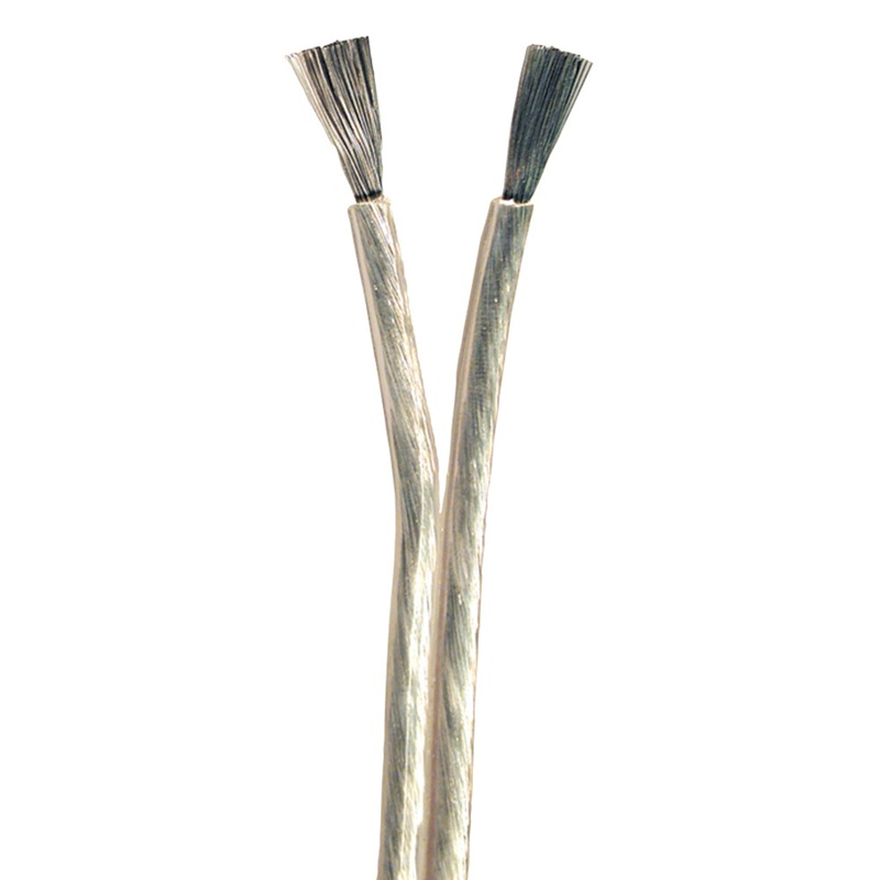 Ancor Super Flex Audio Cable – 16/2 AWG – Clear – 250 [142625]