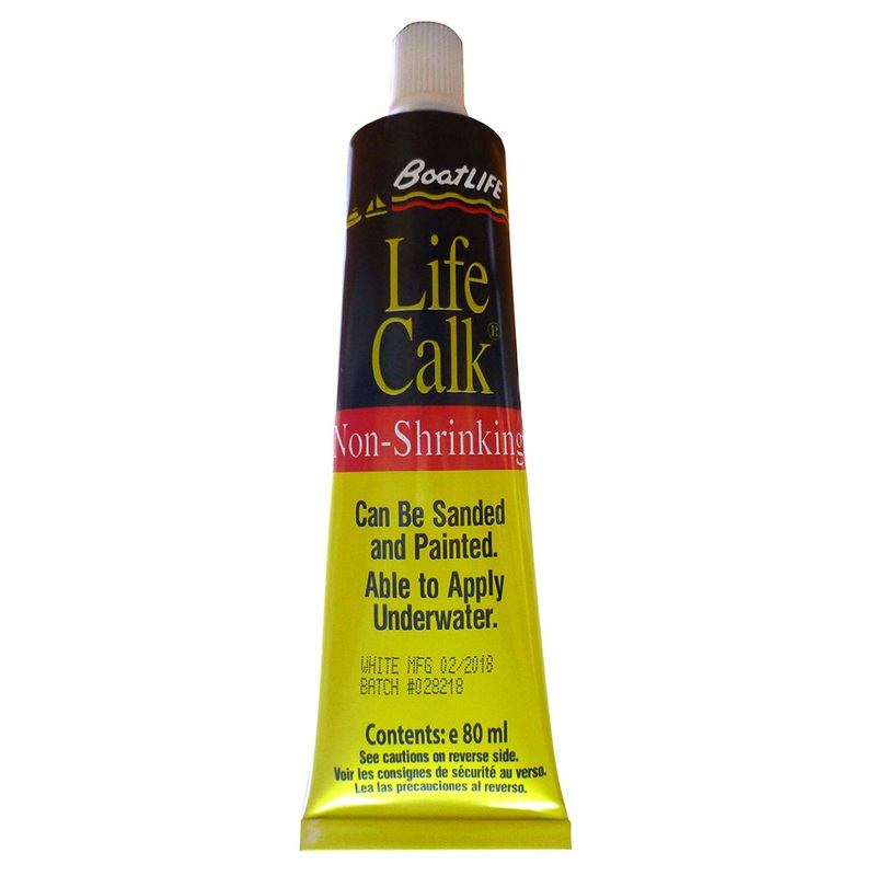 BoatLIFE Life-Calk Sealant Tube – Non-Shrinking – 2.8 FL. Oz – Black [1031]