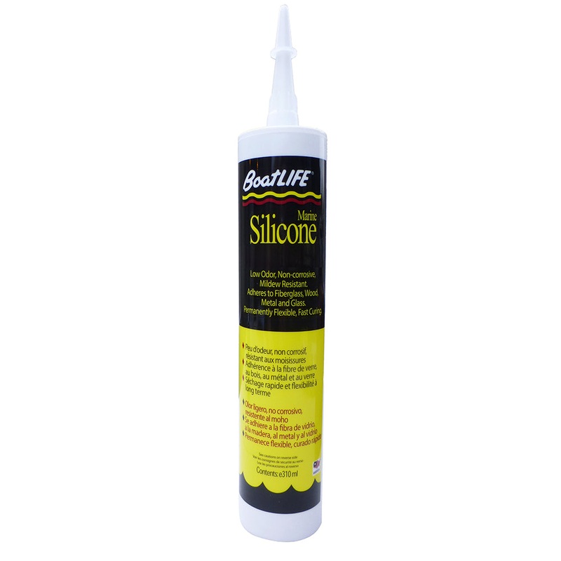 BoatLIFE Silicone Rubber Sealant Cartridge – White [1151]