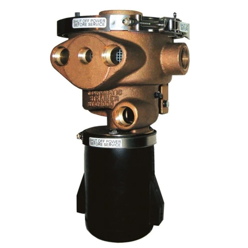 GROCO 1-1/2 Inlet Hydromatic Self-Cleaning Strainer – 12V [970-1500-12]