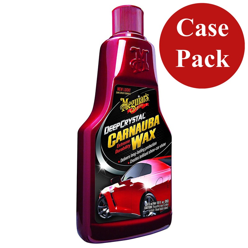 Meguiars Deep Crystal Carnauba Wax – 16oz *Case of 6* [A2216CASE]
