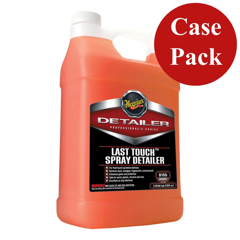 Meguiars Detailer Last Touch Spray Detailer – 1-Gallon *Case of 4* [D15501CASE]
