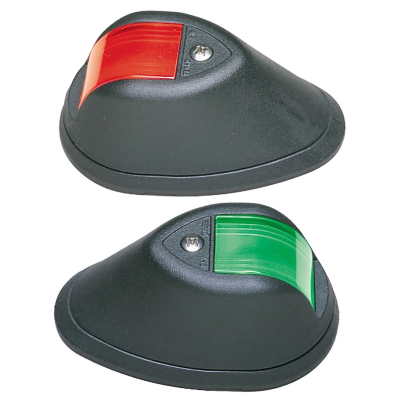 Perko Vertical Mount Side Lights – 12V – Black [0254B00DP1]