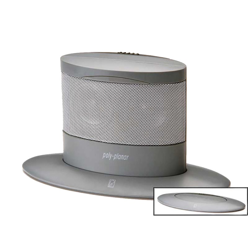 Poly-Planar MA-7020G 50 Watt Waterproof Pop-Up Spa Speaker – Gray [MA7020G]