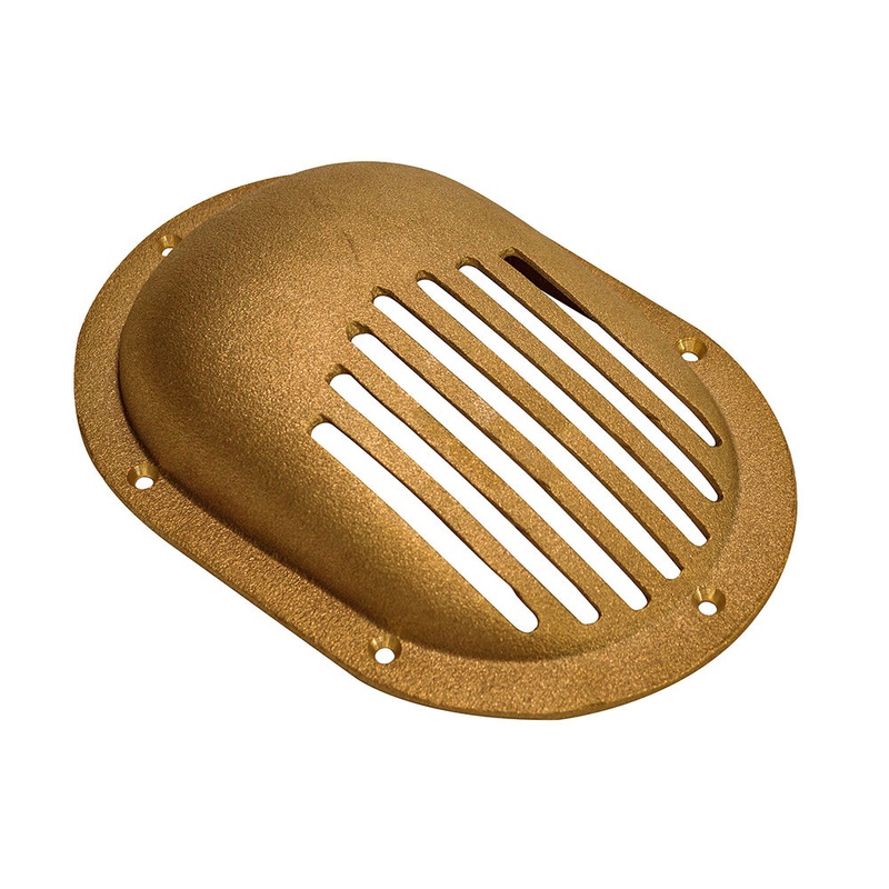 GROCO Bronze Clam Shell Style Hull Strainer w/Mount Ring f/Up To 1-1/2 Thru Hull [SC-1500]