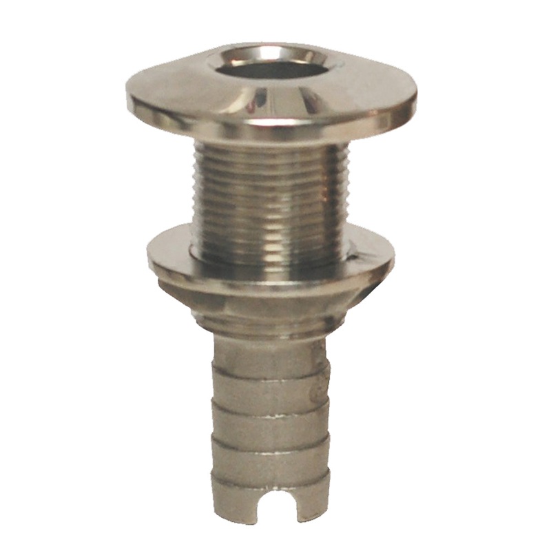 GROCO Stainless Steel Hose Barb Thru-Hull Fitting – 1-1/2 [HTH-1500-S]