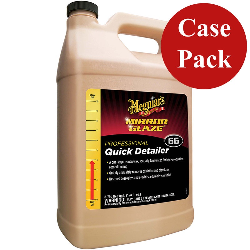Meguiars Mirror Glaze Quick Detailer – 1 Gallon *Case of 4* [M6601CASE]