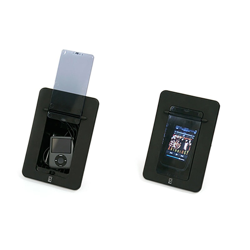 Poly-Planar Spa Side Smartphone Enclosure w/Door – Black [PM2]