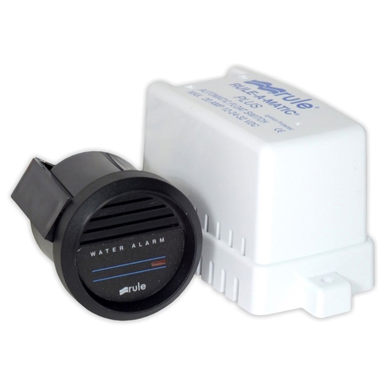 Rule High Water Bilge Alarm w/Switch  Gauge – 24V [32ALA]