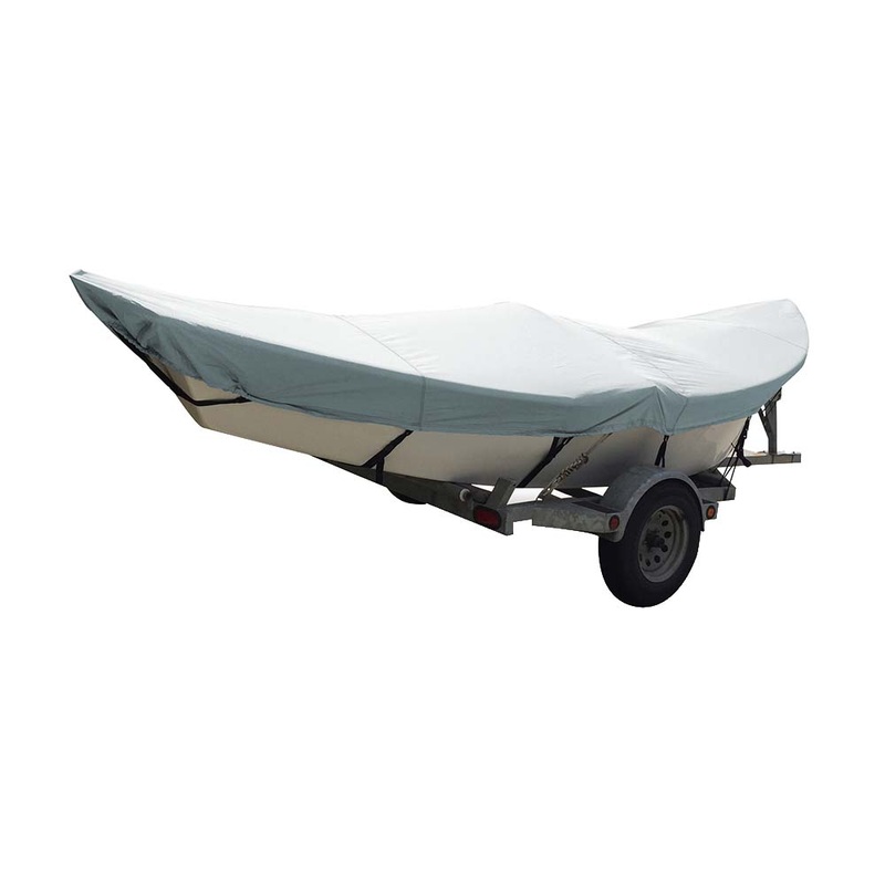Carver Poly-Flex II Styled-to-Fit Boat Cover f/16 Drift Boats – Grey [74300F-10]