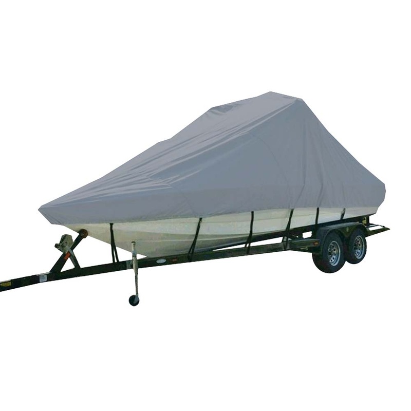 Carver Sun-DURA Specialty Boat Cover f/21.5 Sterndrive V-Hull Runabout/Modified Boats – Grey [83121S-11]