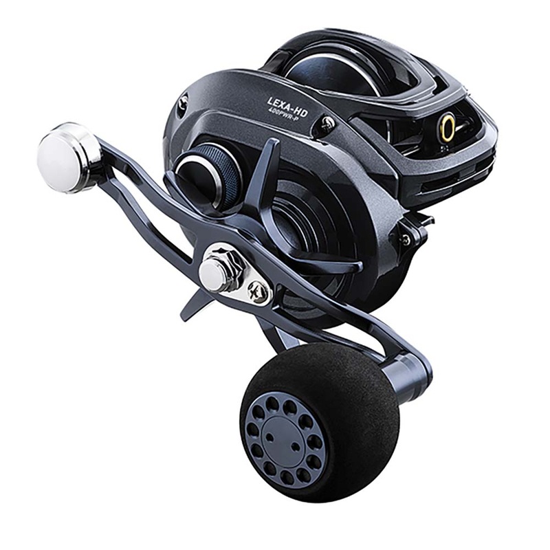 Daiwa Lexa 400 HD Baitcasting Reel – LX-HD400HS-P [LX-HD400HS-P]