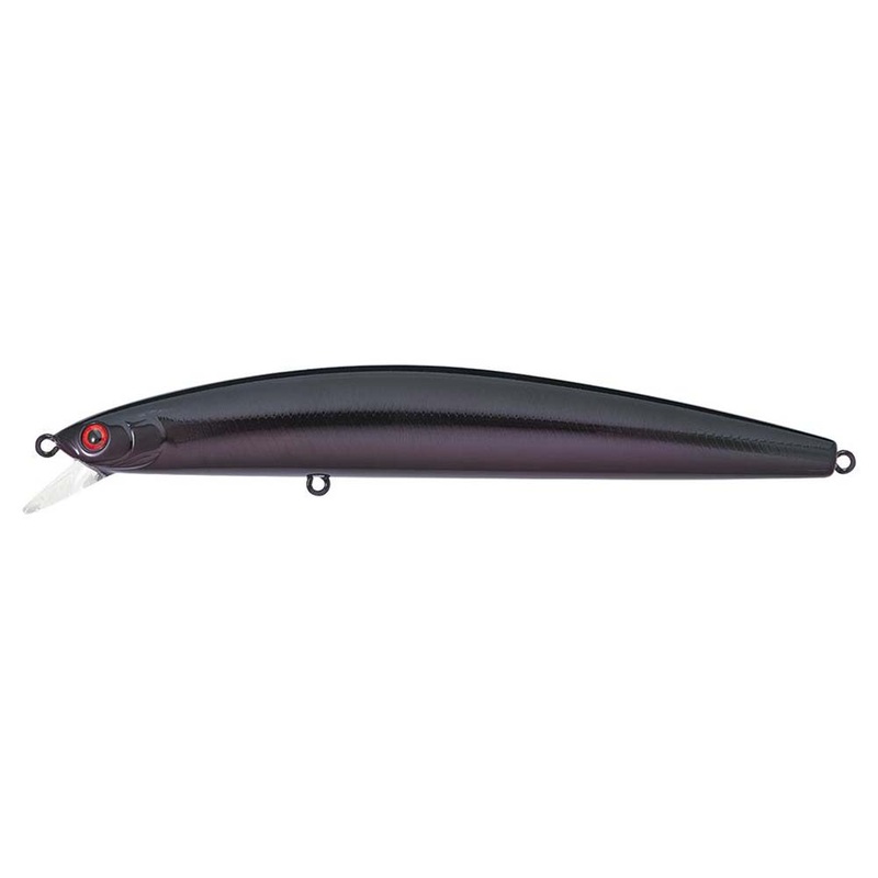 Daiwa Salt Pro Minnow – 5-1/8 – Floating – Black Purple [DSPM13F34]