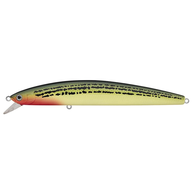 Daiwa Salt Pro Minnow – 5-1/8 – Floating – SOS Green [DSPM13F83]